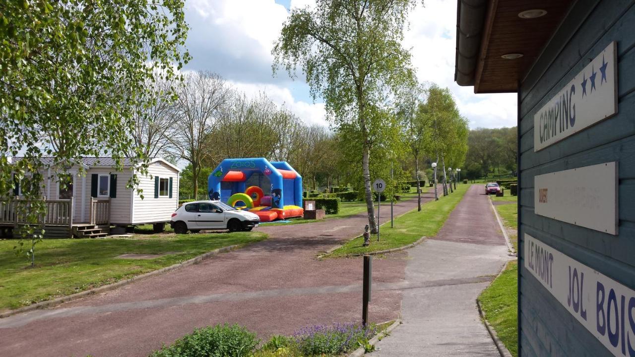 Camping Le Mont Joli Bois Criel-sur-Mer Exterior foto